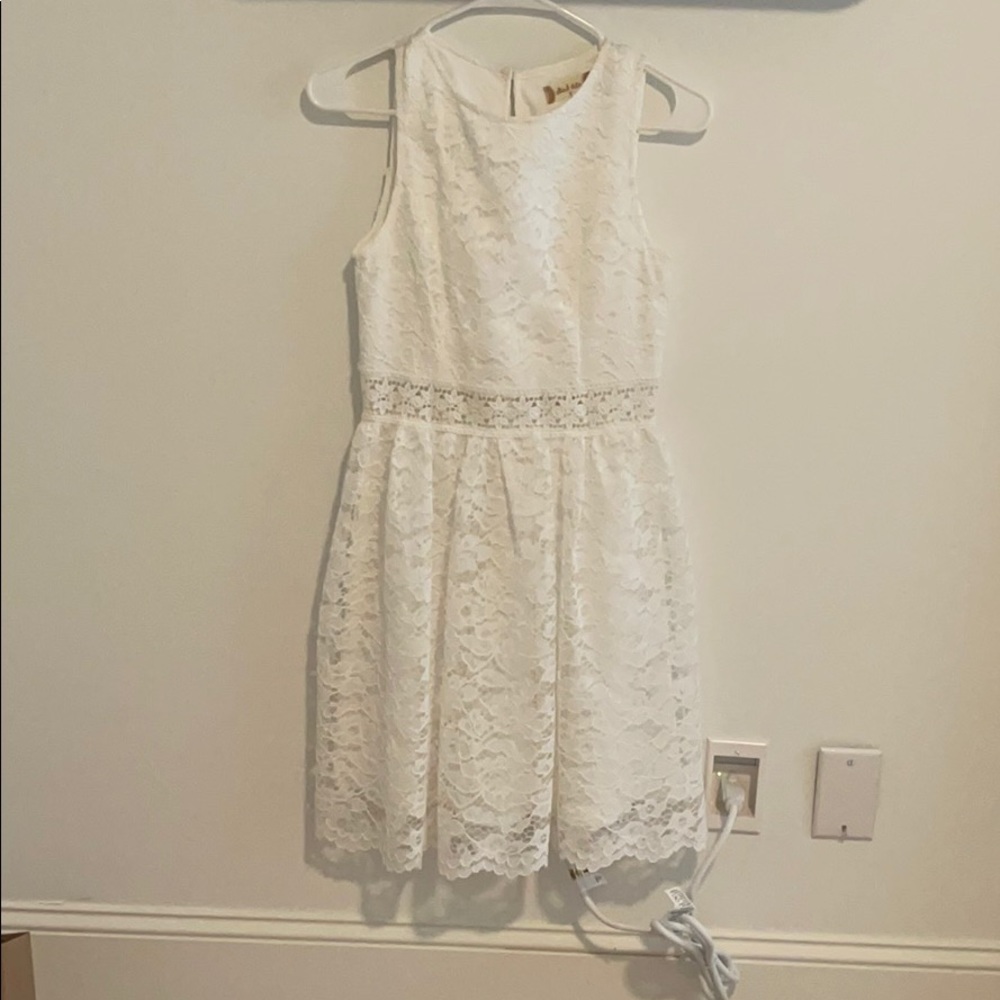 altar’d state white lace dress